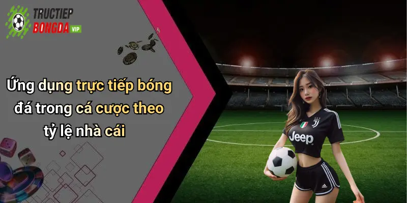 Ứng dụng trực tiếp bóng đá trong cá cược theo tỷ lệ nhà cái