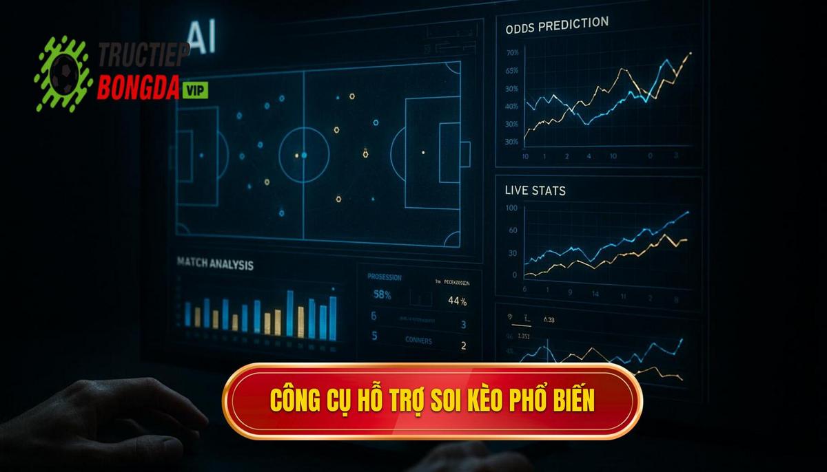 Phân loại các công cụ hỗ trợ soi kèo phổ biến hiện nay