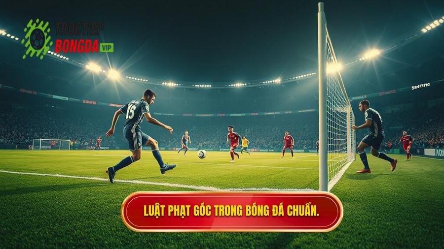 1. Luật phạt góc trong bóng đá chuẩn.