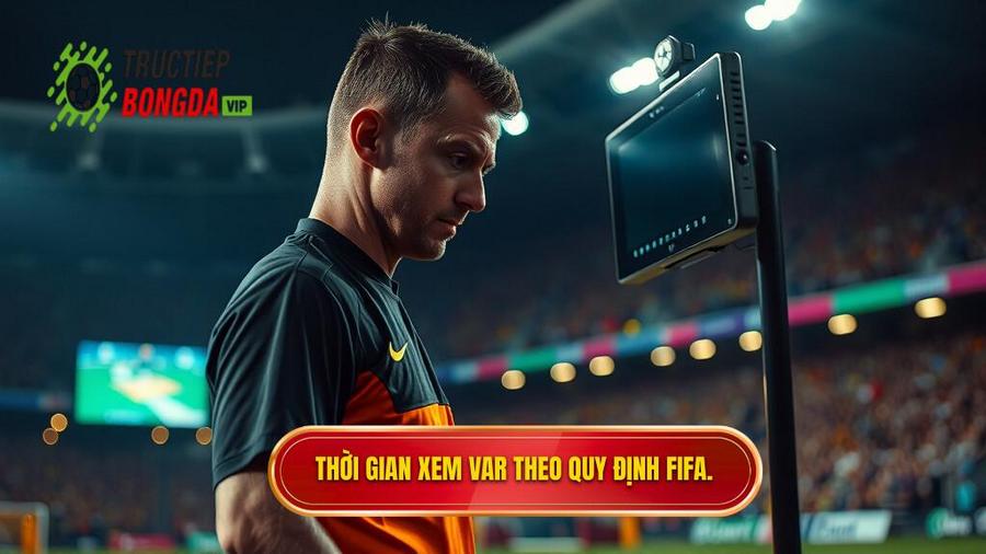 1. Thời gian xem VAR theo quy định FIFA.
