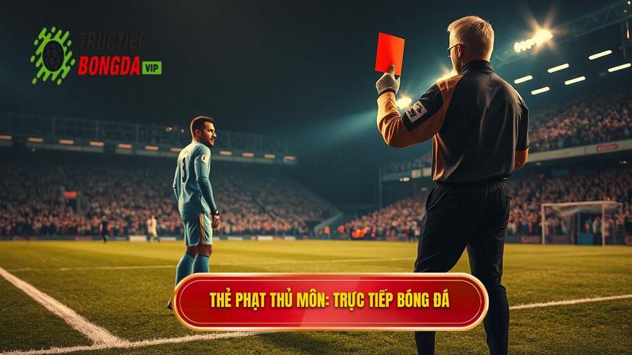 Thẻ phạt thủ môn_ TRỰC TIẾP BÓNG ĐÁ