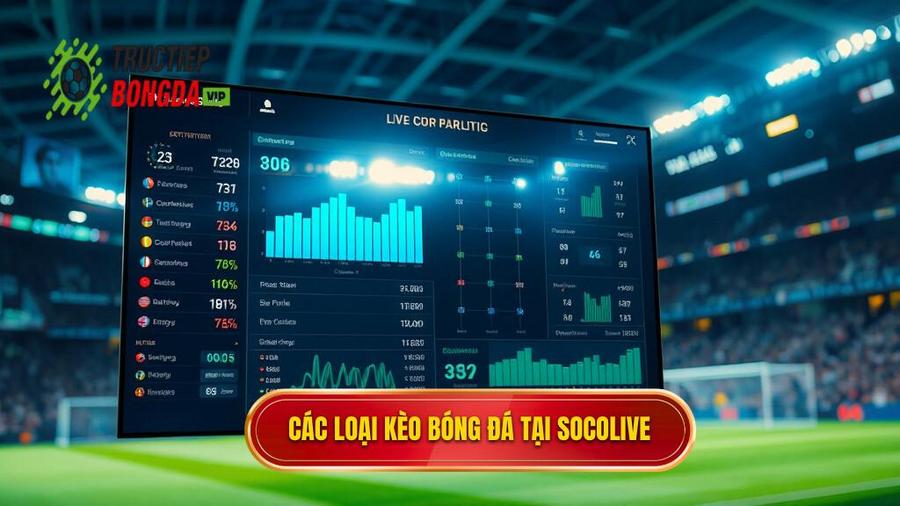 Các loại kèo phổ biến tại hệ thống Socolive