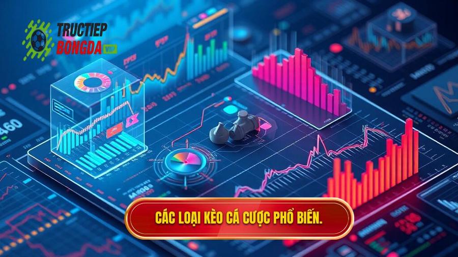 3. Các loại kèo cá cược phổ biến.