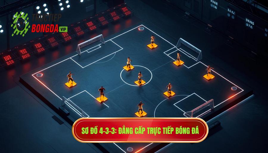 Sơ đồ 4-3-3 giúp kiểm soát tuyến giữa hiệu quả: Nghệ thuật thống trị trận đấu